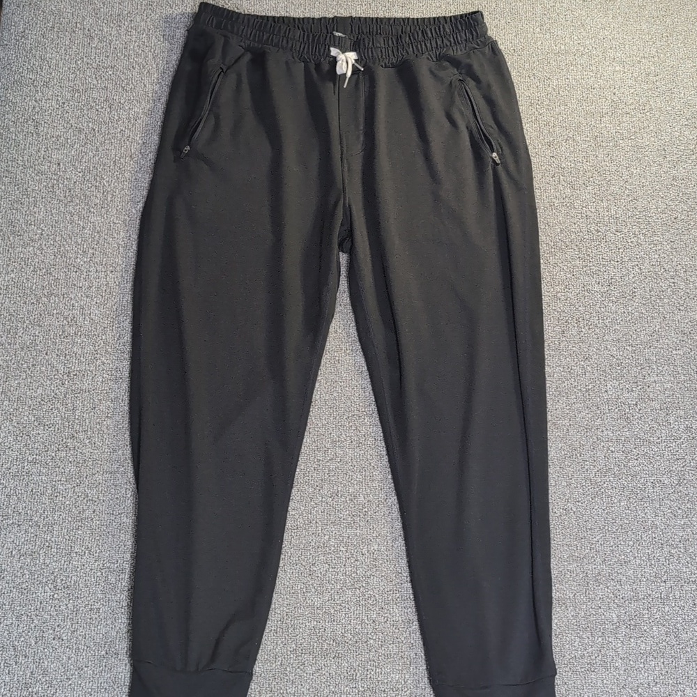 Vuori Ponto Performance Pant Charcoal Heather Dream Knit Size XXL